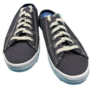 Women’s Keds Kickstart Mule Slip On Sneakers Size 7.5 Navy Blue
